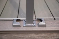 Aluminum - Dekklokk til stolpefot