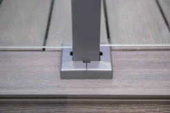Aluminum - Dekklokk til stolpefot