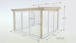 Hagestue Pulttak Basic Glass