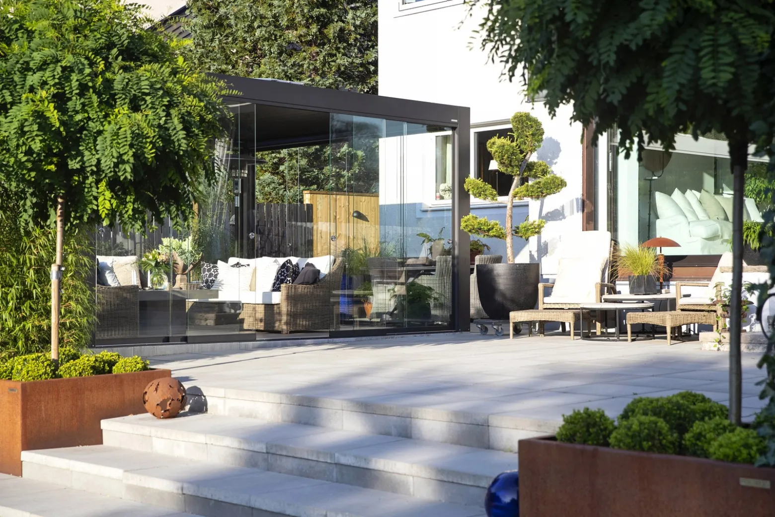 Pergola Linear aluminium