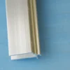 U-List alu til 8 mm kanalplast i tak (Euro Serre)
