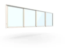 WG 62eco Skyvevinduparti 4-delt