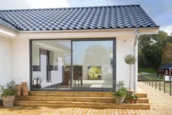 WG 100 Slimline – 2-delt Fasadeparti